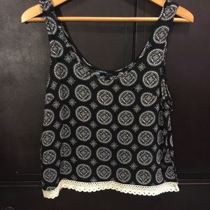 Forever 21 Tops - Forever 21 Lace Trim Tank Forever 21 Tops - Forever 21 Lace Trim Tank